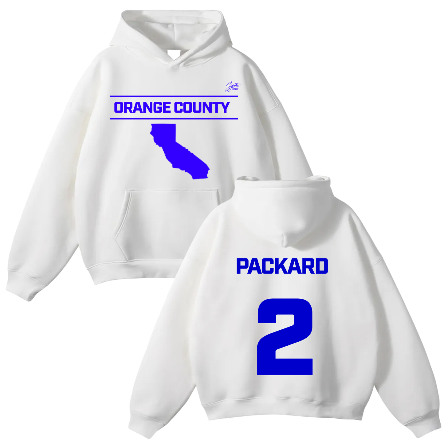 Cameron Packard Oversize Fleeced Hoodie
