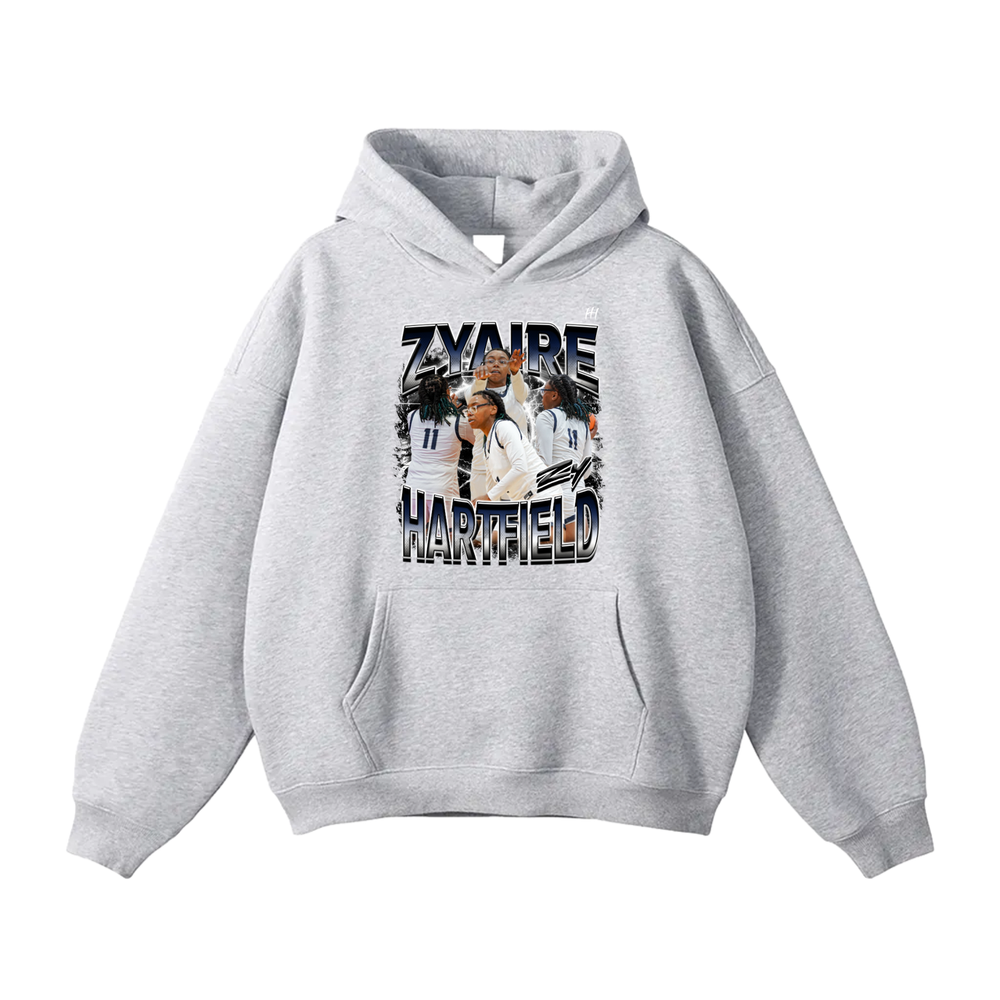Zyaire Hartfield Oversize Fleeced Hoodie