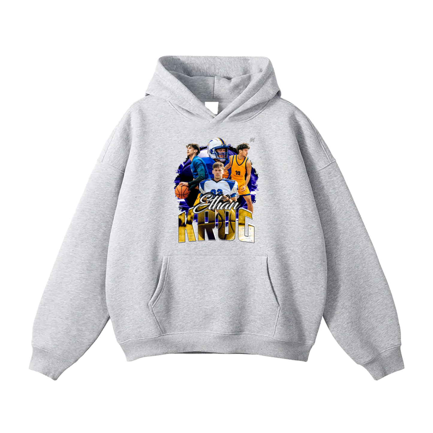 Ethan Krog Oversize Fleeced Hoodie