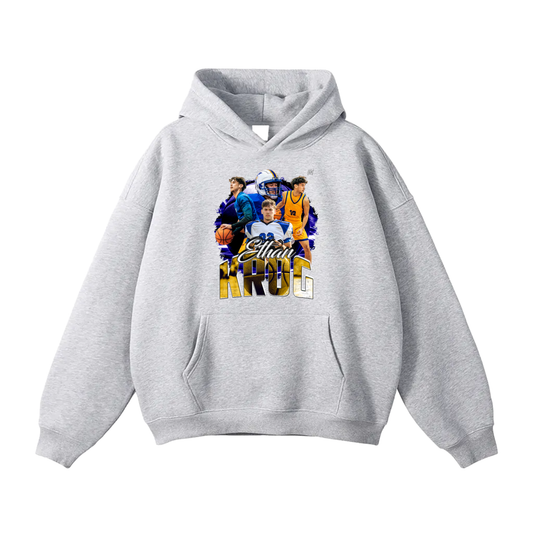 Ethan Krog Oversize Fleeced Hoodie