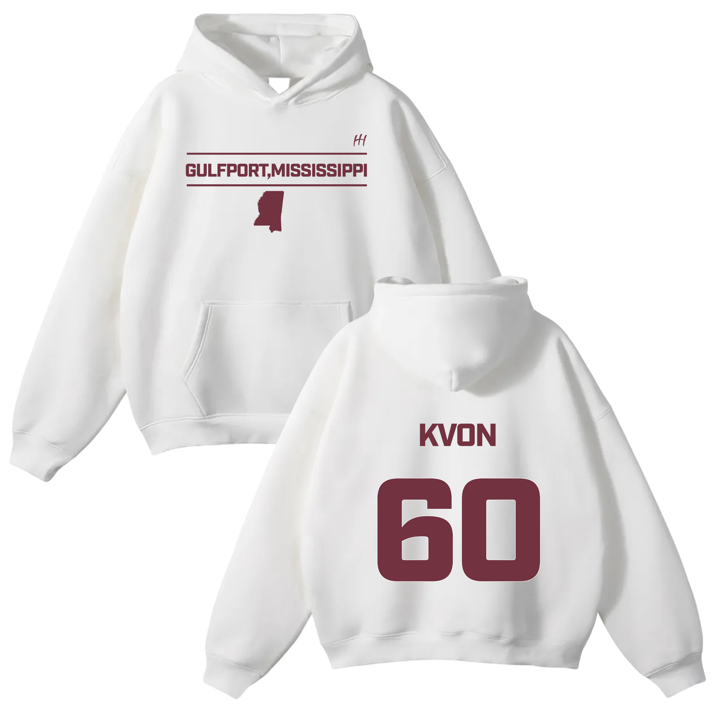 Kvon Jefferson Oversize Fleeced Hoodie