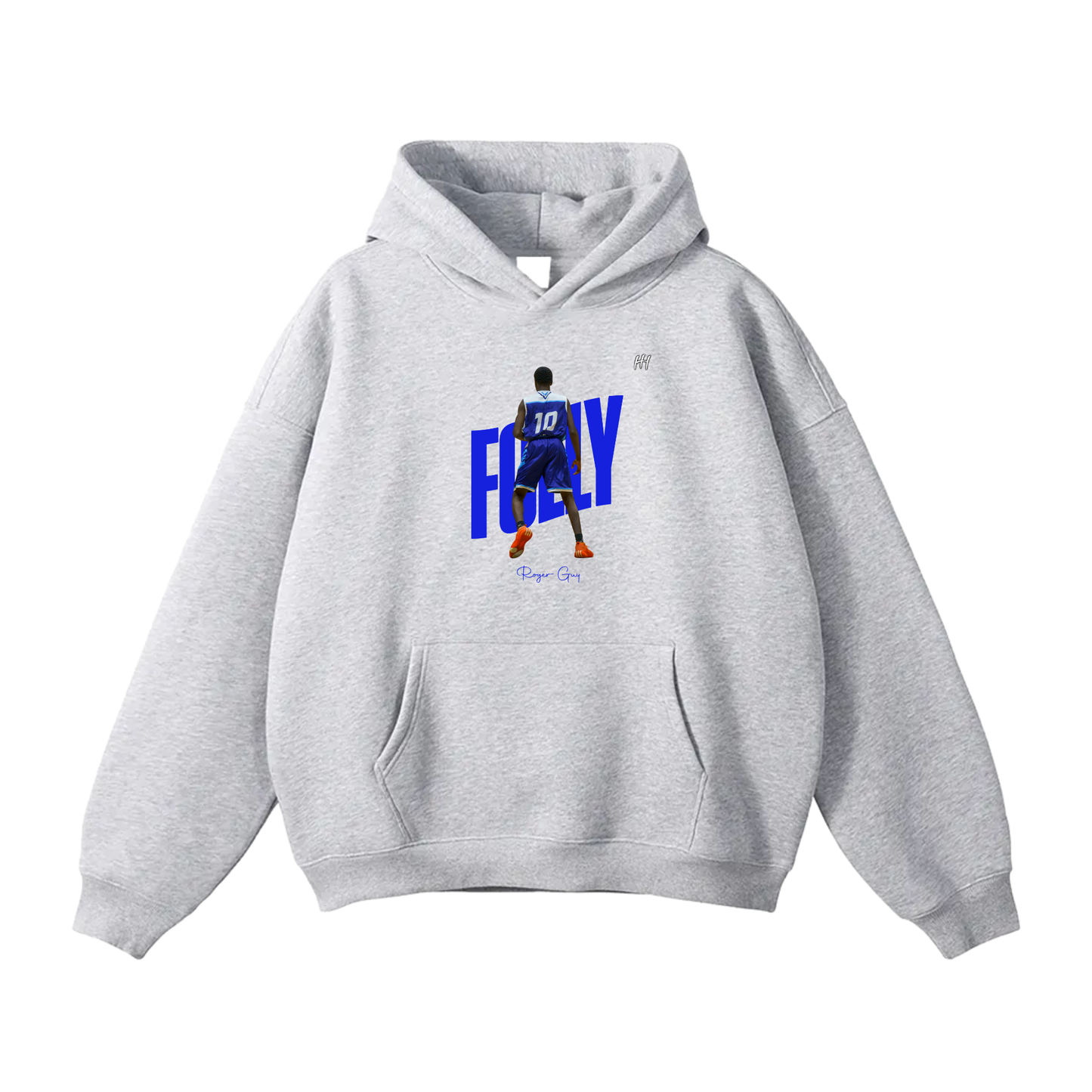 Roger-Guy Oversize Fleeced Hoodie