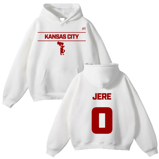 Jeremiah Kelley Oversize Fleeced Hoodie