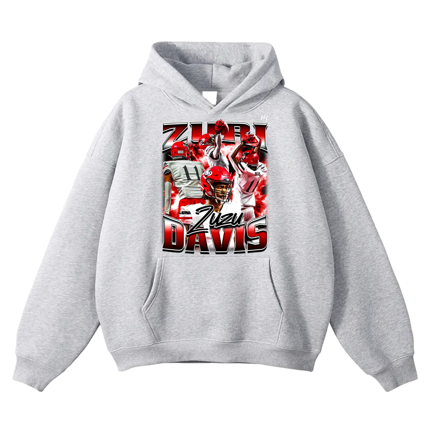 Zuri Davis Oversize Fleeced Hoodie