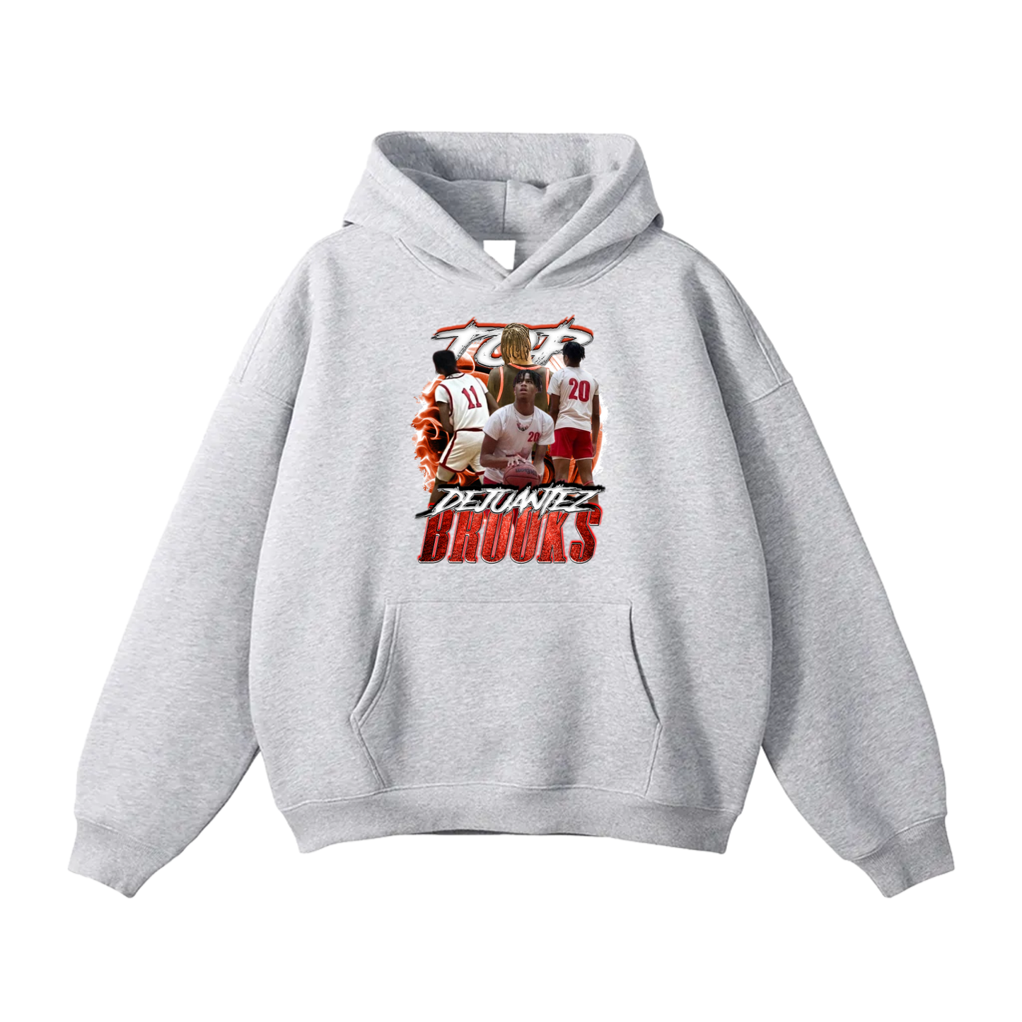 Dejuantez Brooks Oversize Fleeced Hoodie