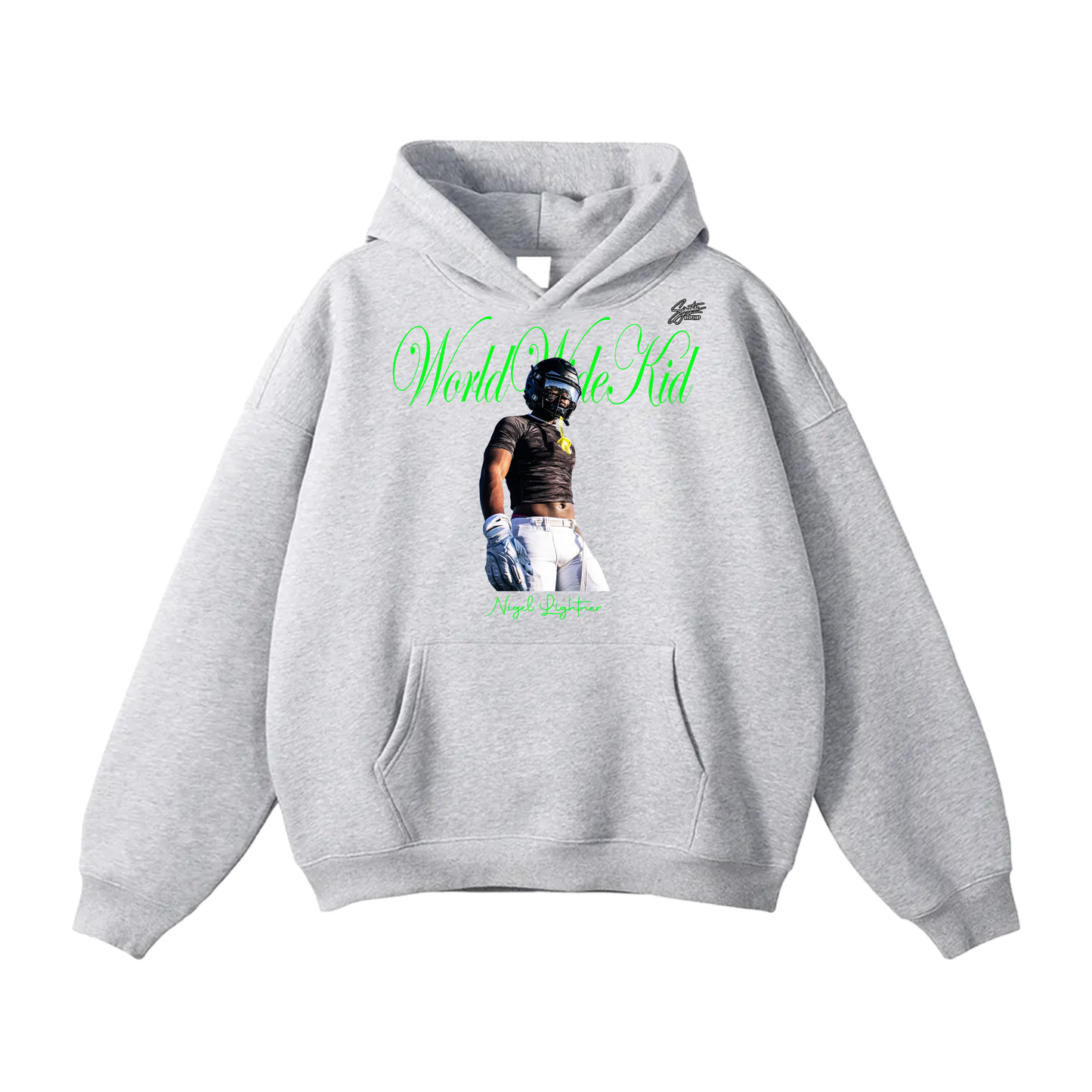 Nigel Lightner Oversize Fleeced Hoodie