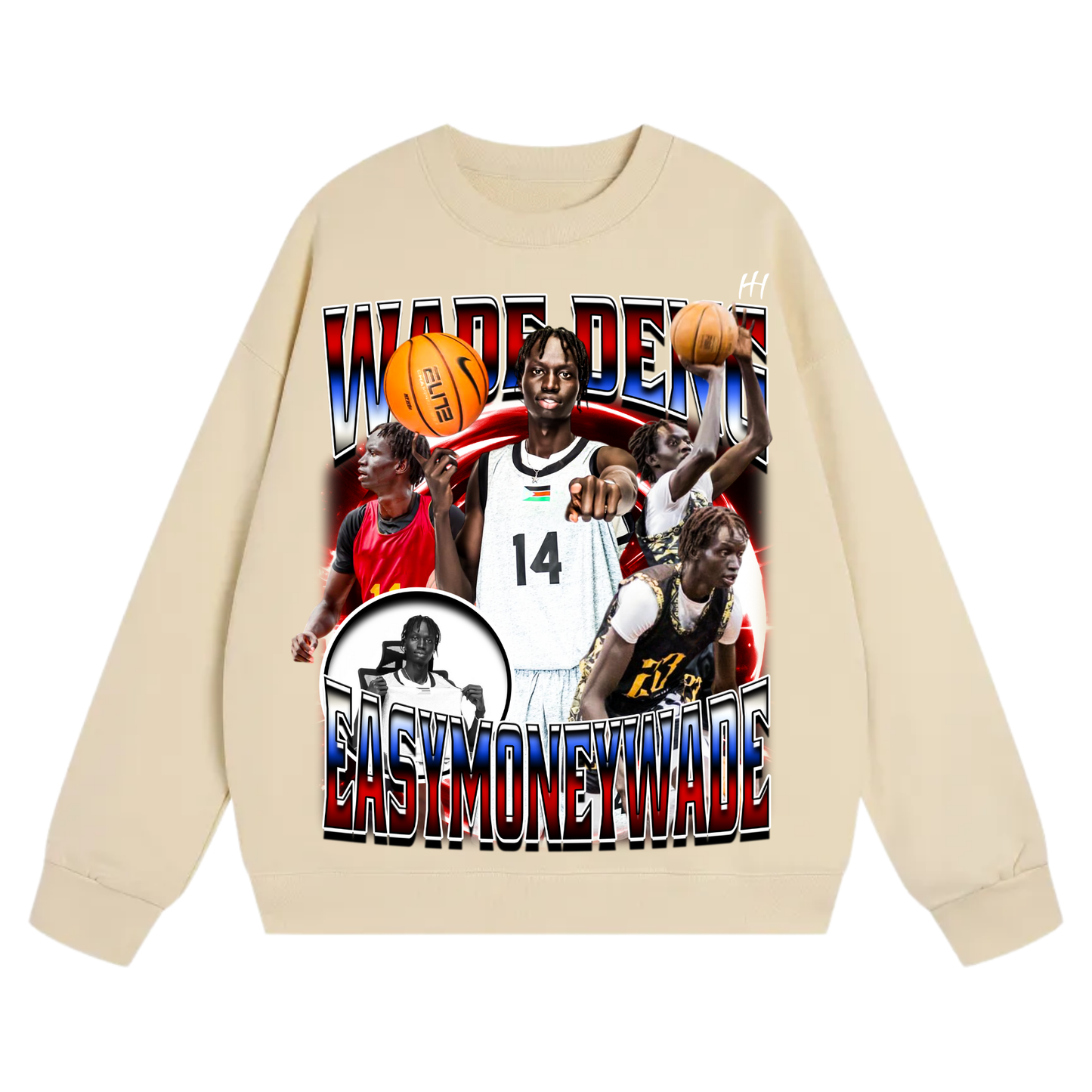 Wade Deng Malual Heavyweight Crewneck Sweatshirt