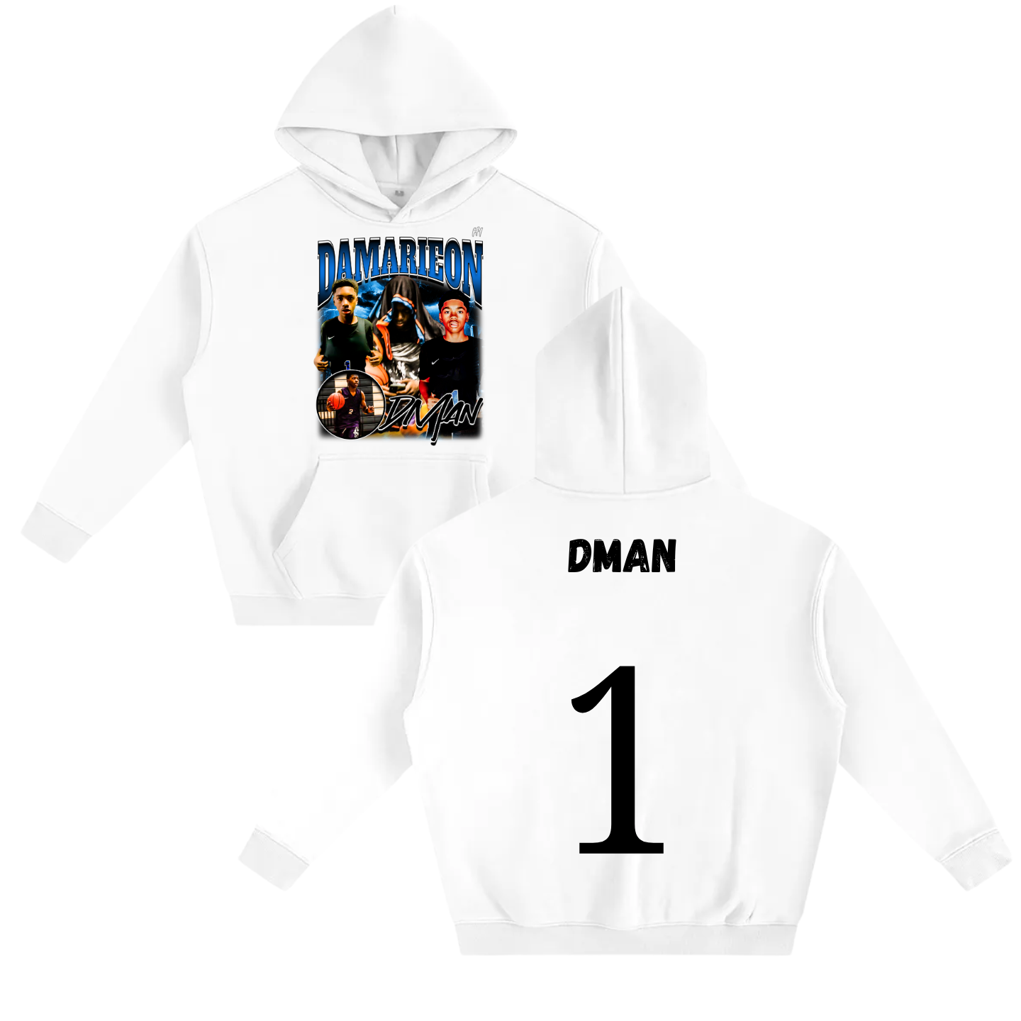 Damarieon Oversize Fleeced Hoodie