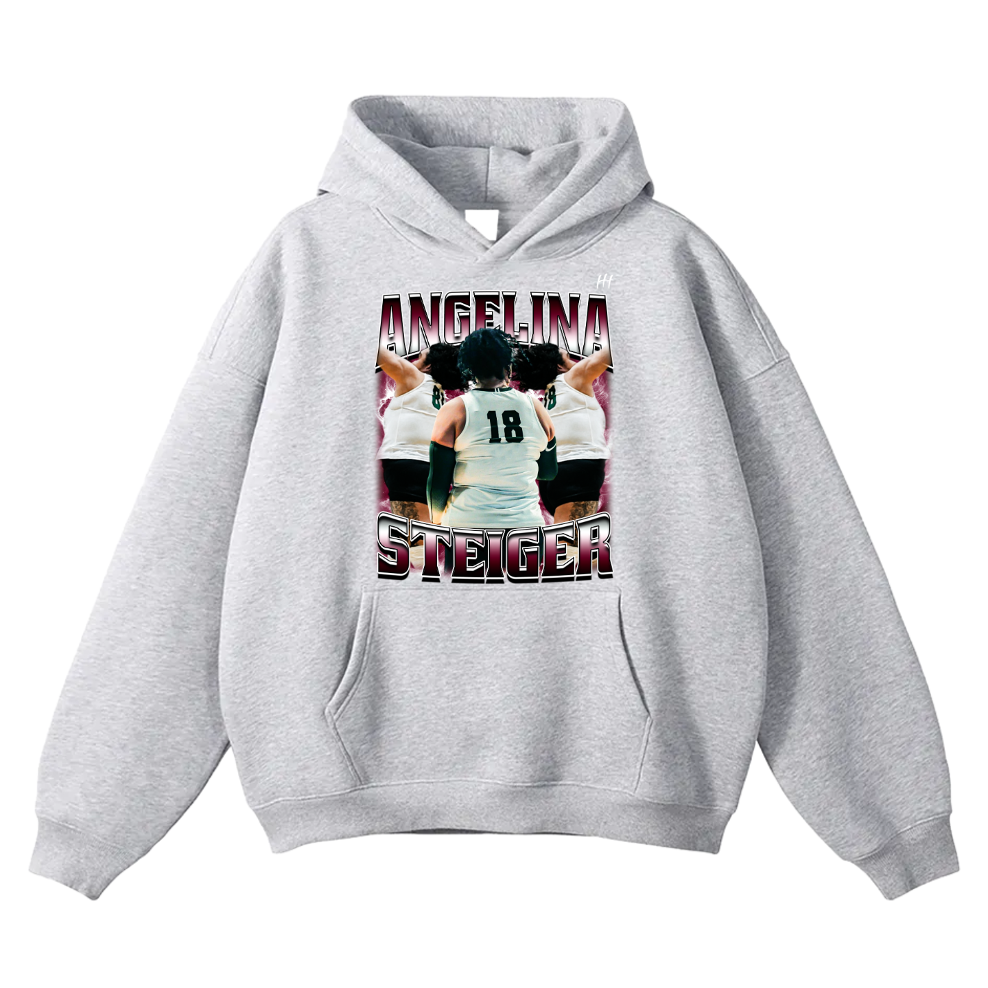 Angelina Steiger Oversize Fleeced Hoodie