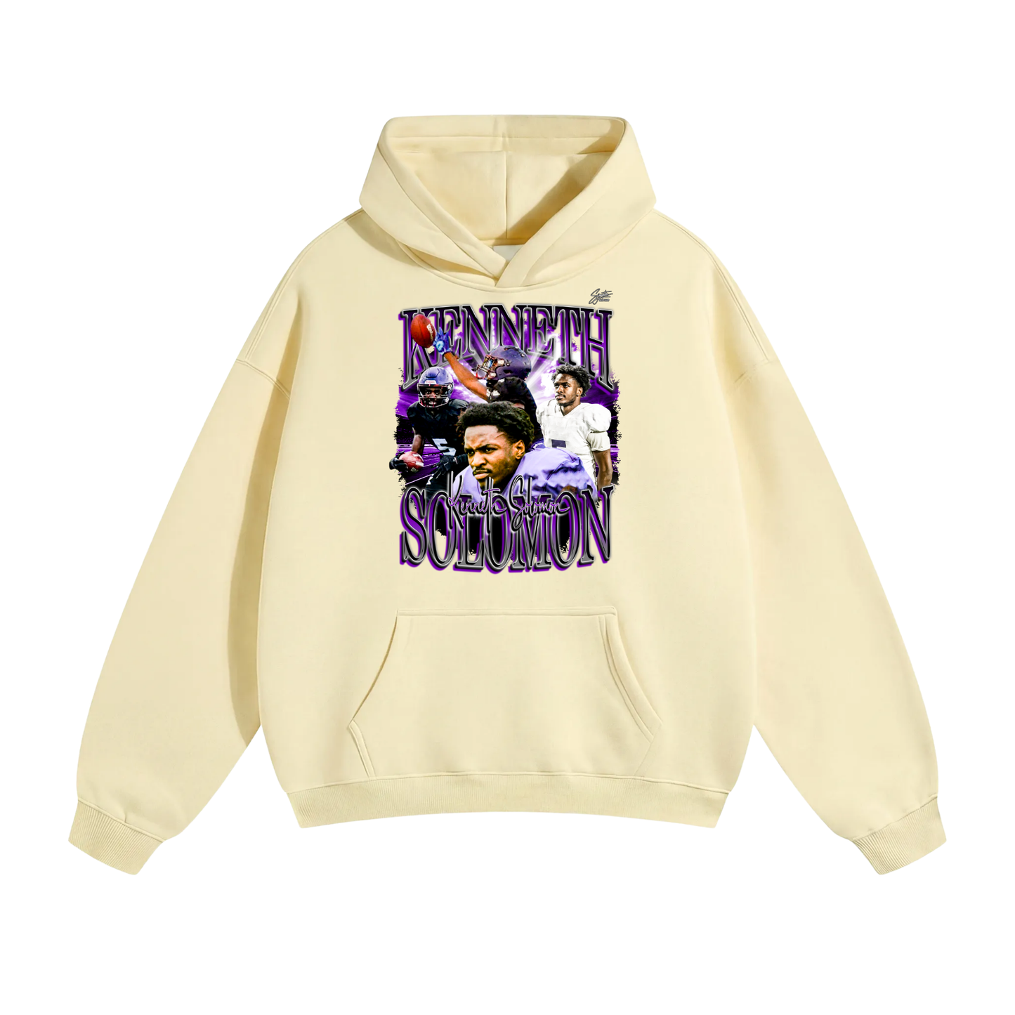 Kenneth Solomon Oversize Fleeced Hoodie