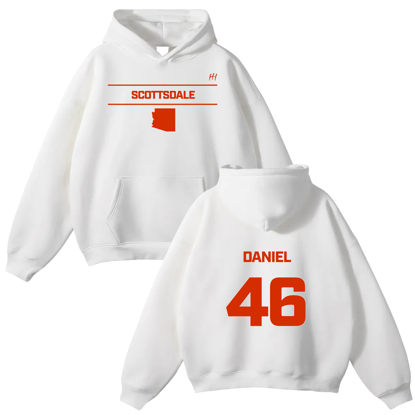 Daniel Jafari Oversize Fleeced Hoodie