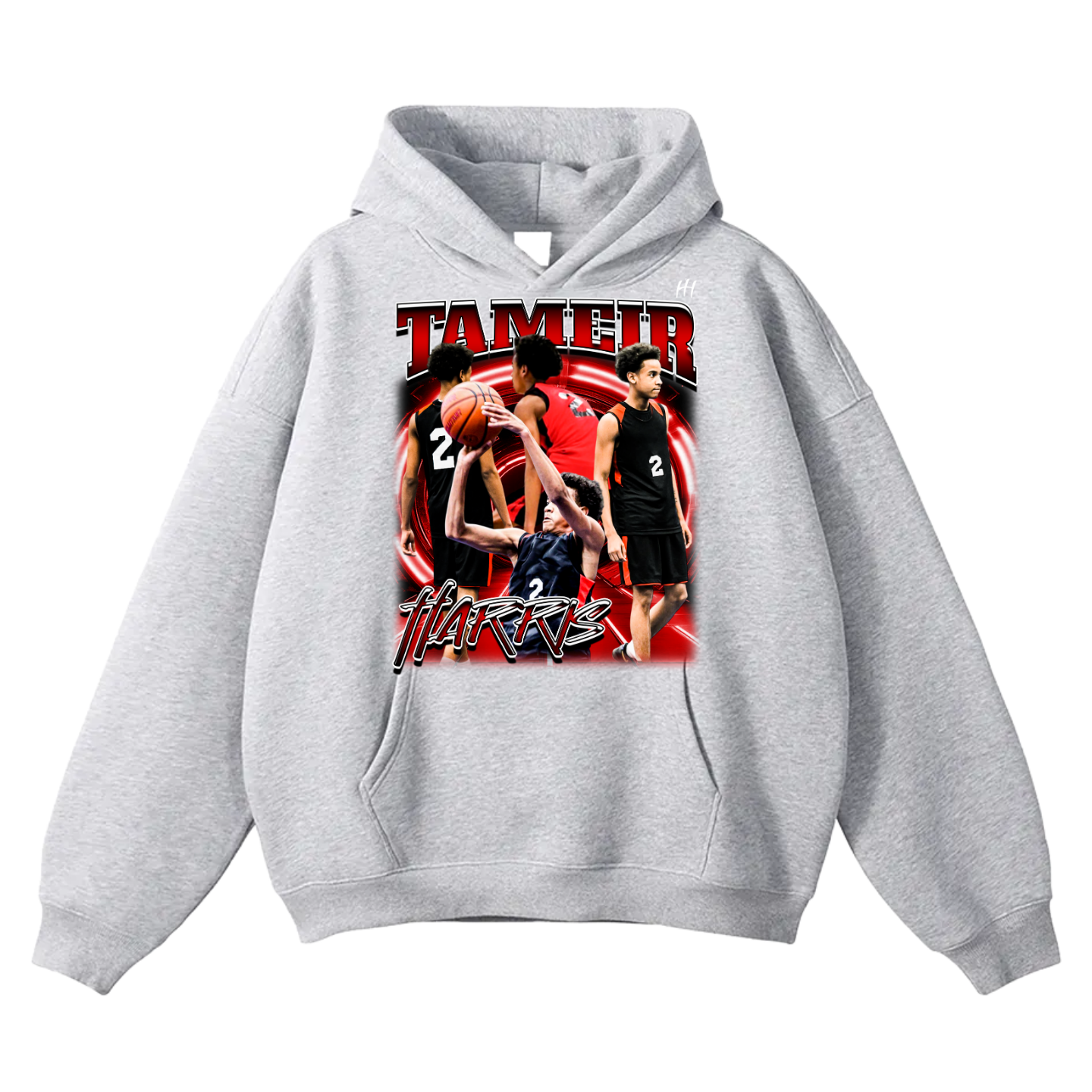 Tameir Harris Oversize Fleeced Hoodie