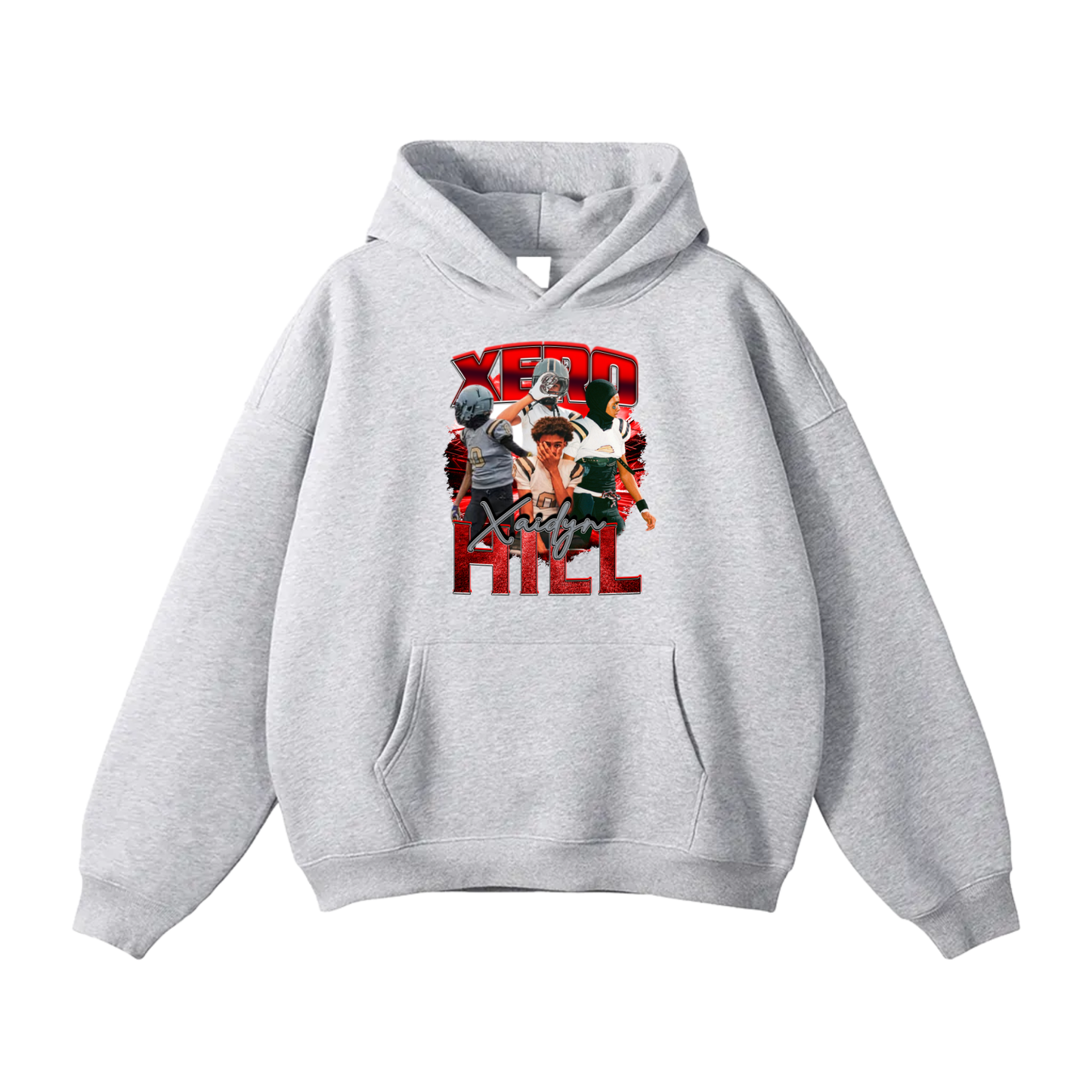 Xaidyn Hill Oversize Fleeced Hoodie