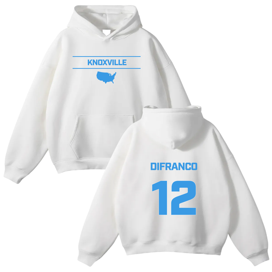 AJ DiFranco Oversize Fleeced Hoodie