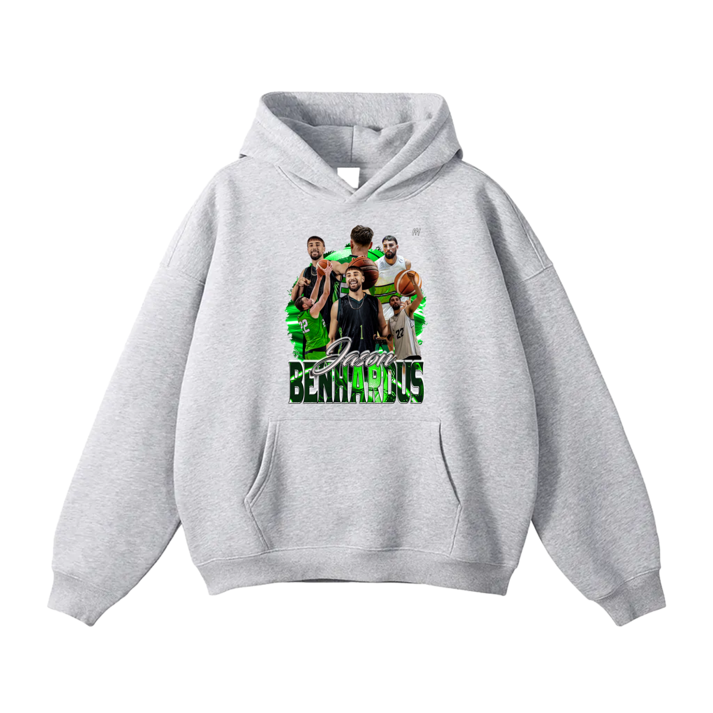 Jason Benhardus Oversize Fleeced Hoodie