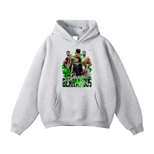 Jason Benhardus Oversize Fleeced Hoodie