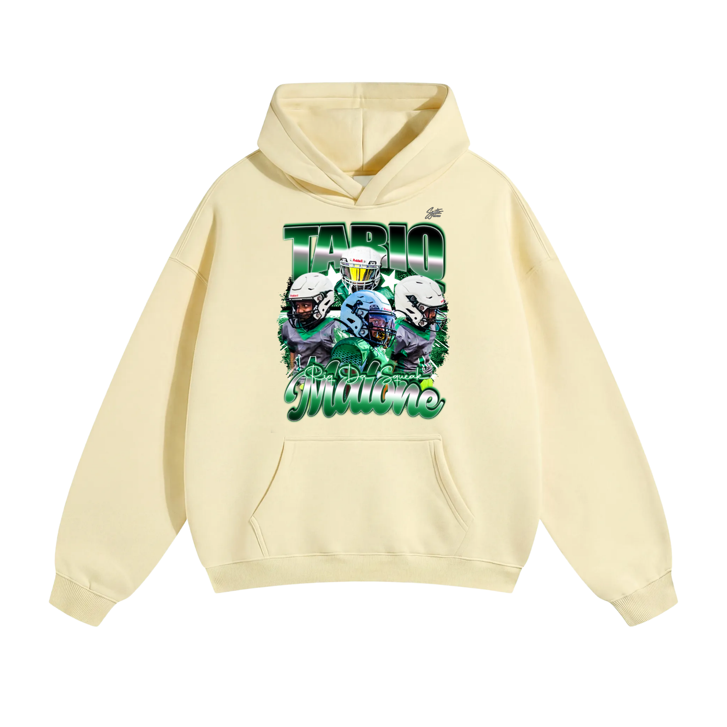 Tariq Malone Oversize Fleeced Hoodie
