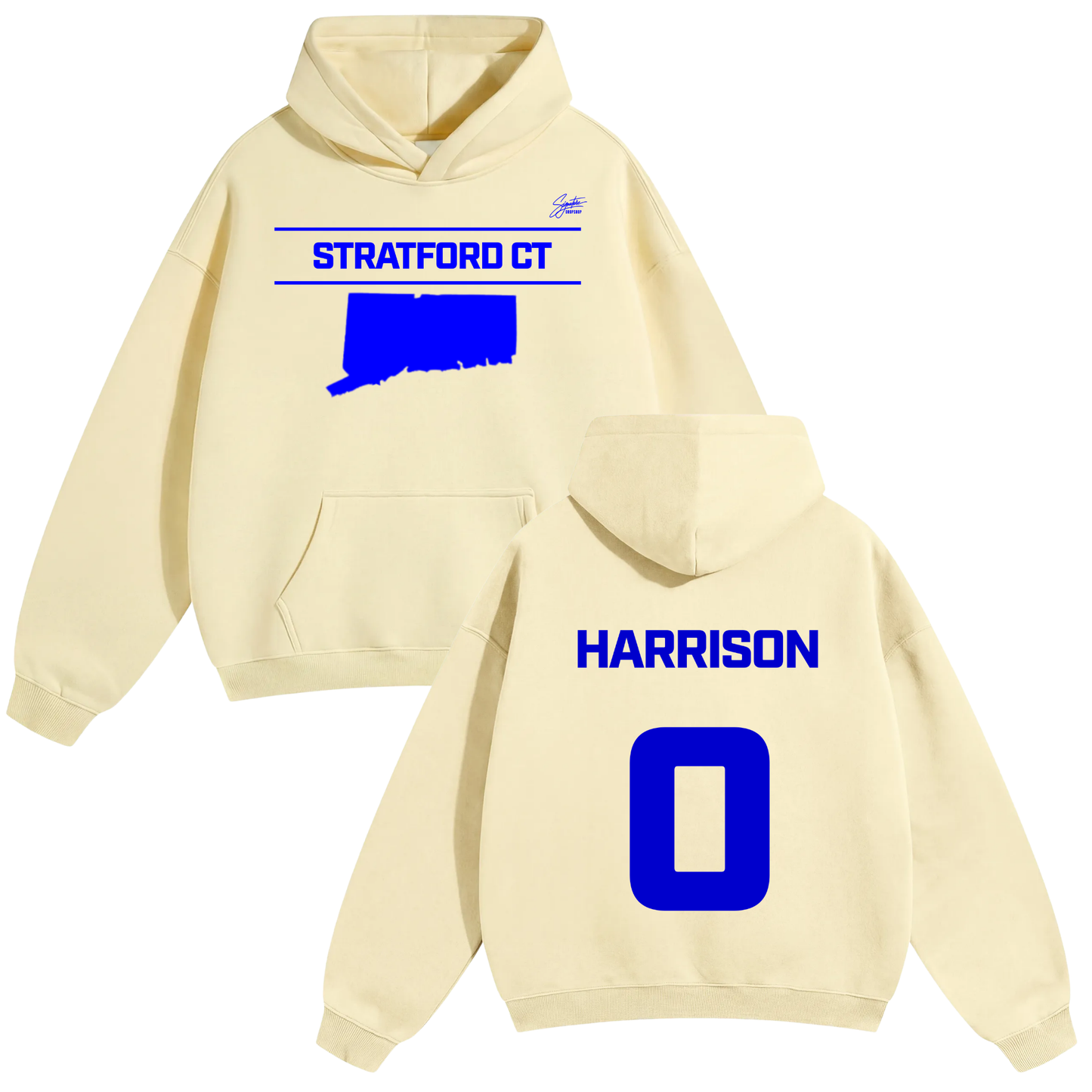 Jordan Harrison Oversize Fleeced Hoodie