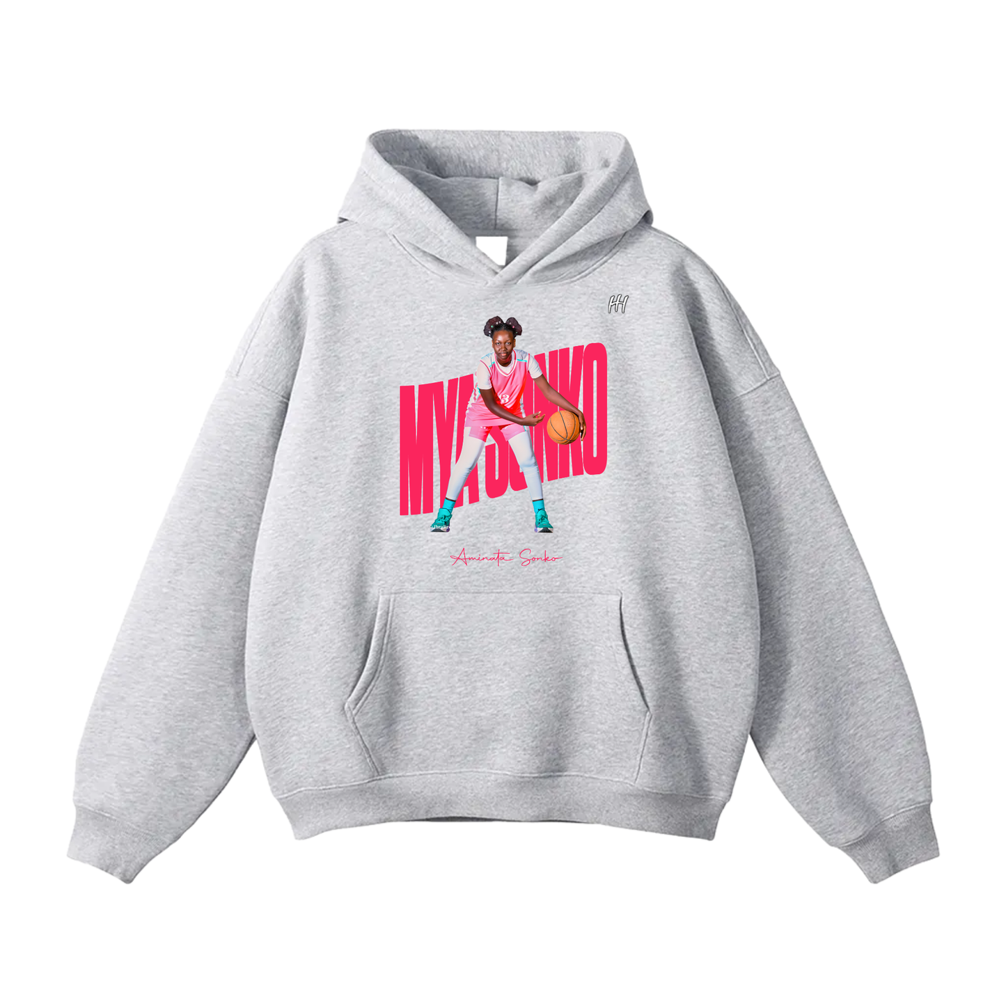 Aminata Sonko Oversize Fleeced Hoodie