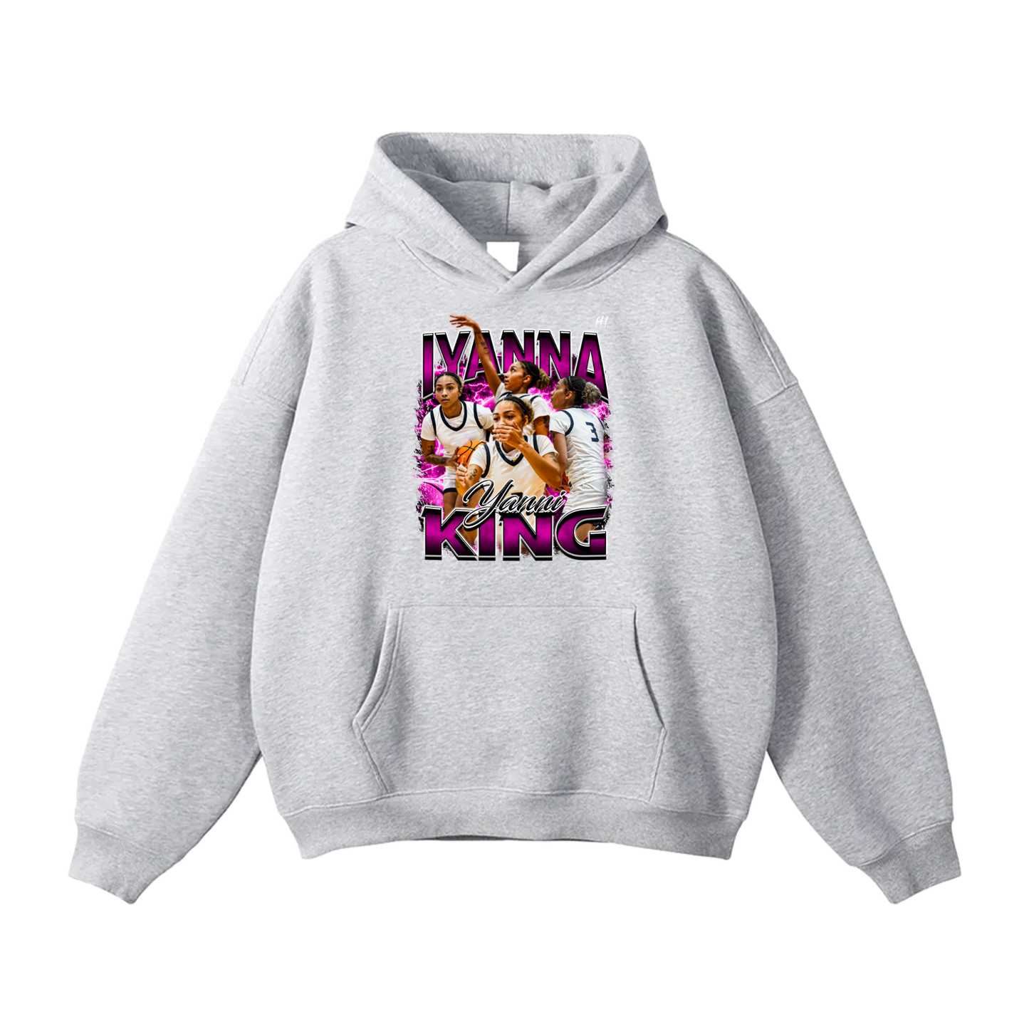 Iyanna king Oversize Fleeced Hoodie