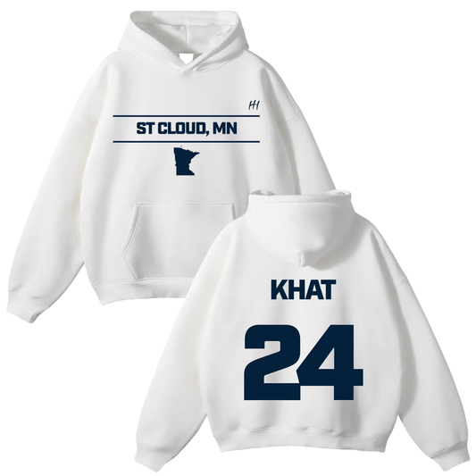 Jinup James Dobuol Khat Oversize Fleeced Hoodie