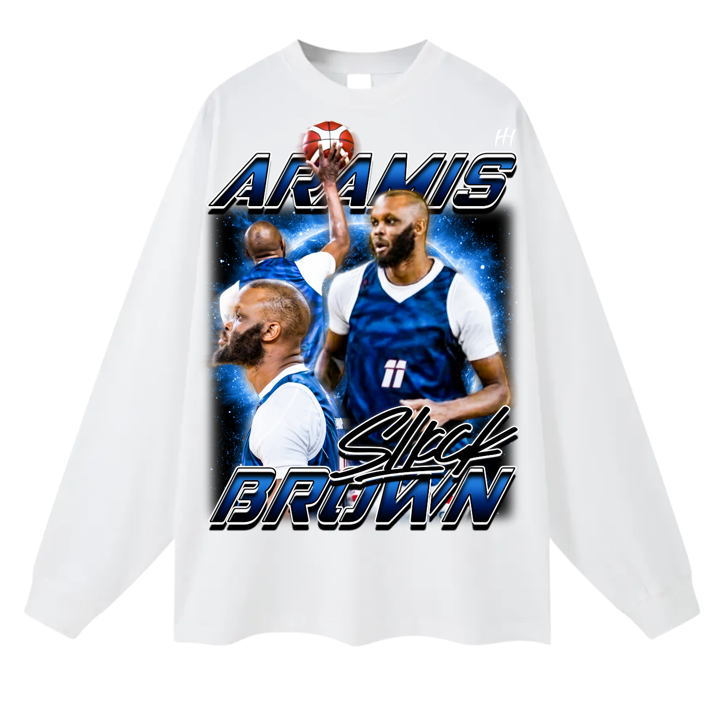 Aramis Brown Long Sleeve Tee