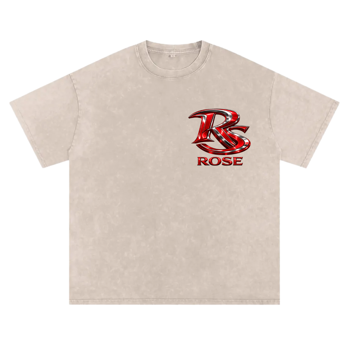 Ahmare Rose Oversized T-shirt