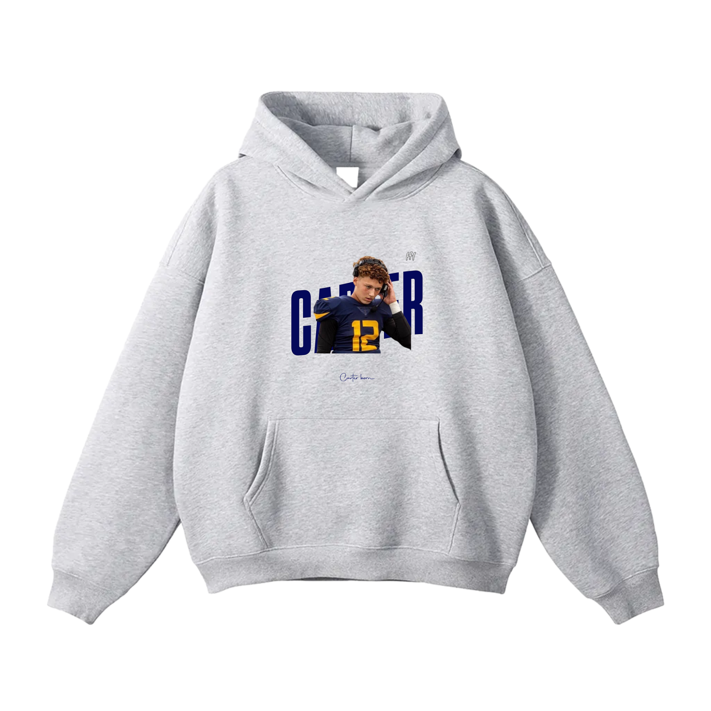 Carter Born Oversize Fleeced Hoodie