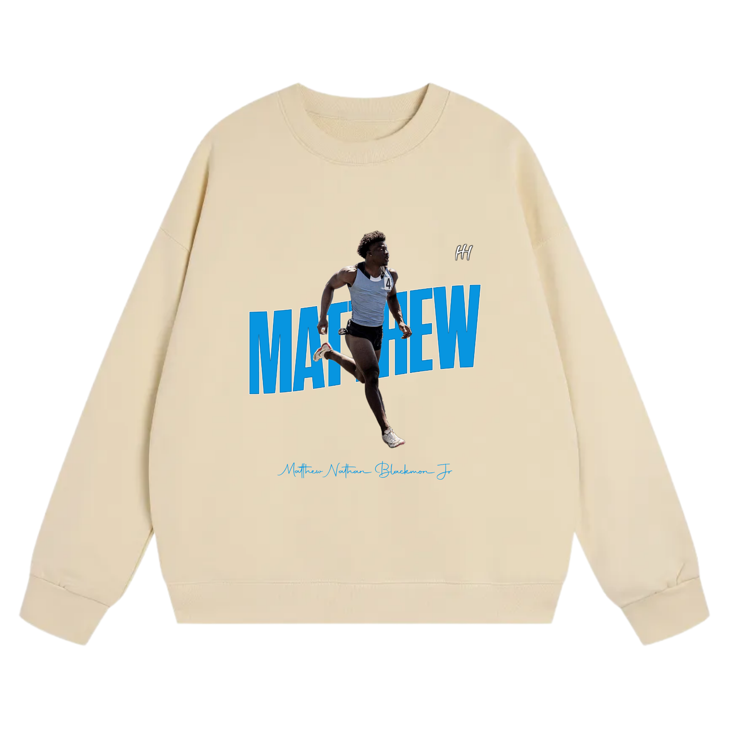 Matthew Nathan Blackmon Jr Heavyweight Crewneck Sweatshirt