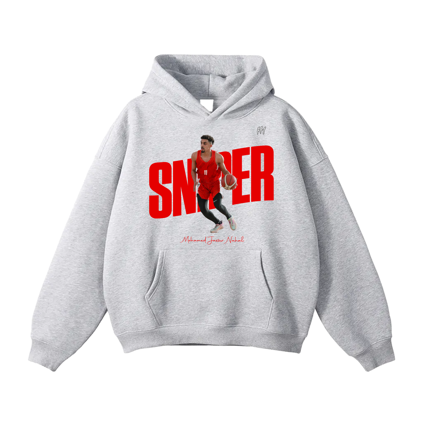 Mohamed Jasser Nahal Oversize Fleeced Hoodie