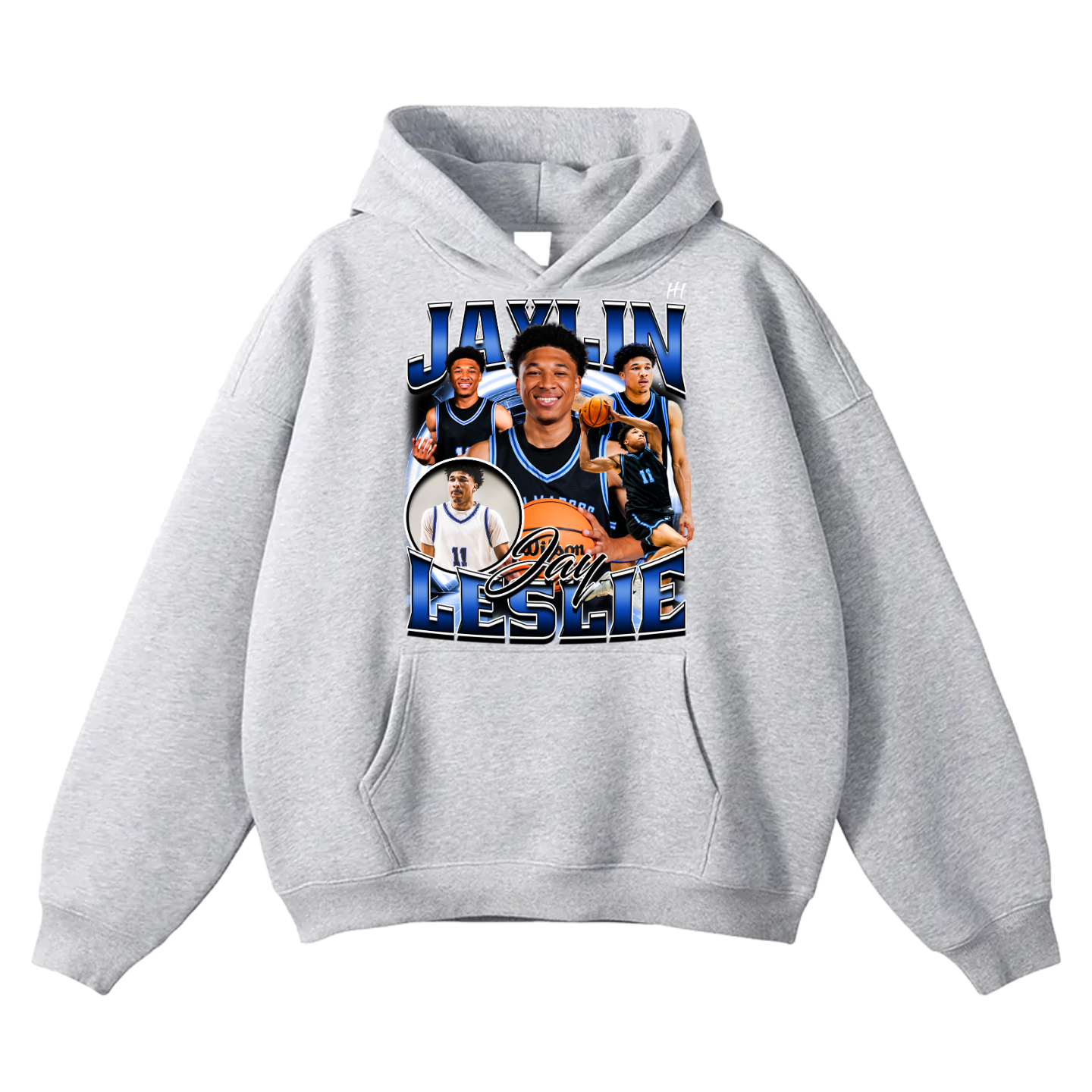 Jaylin Leslie Oversize Fleeced Hoodie