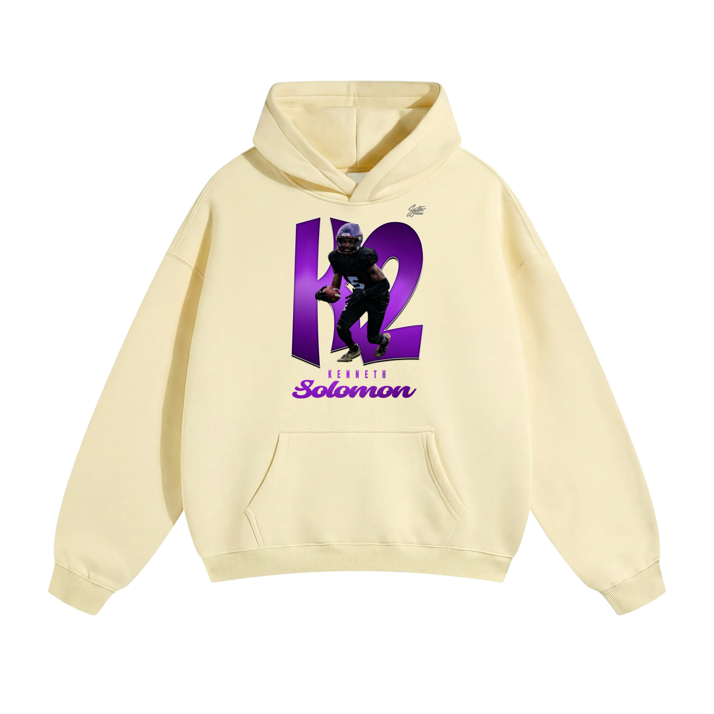 Kenneth Solomon Oversize Fleeced Hoodie