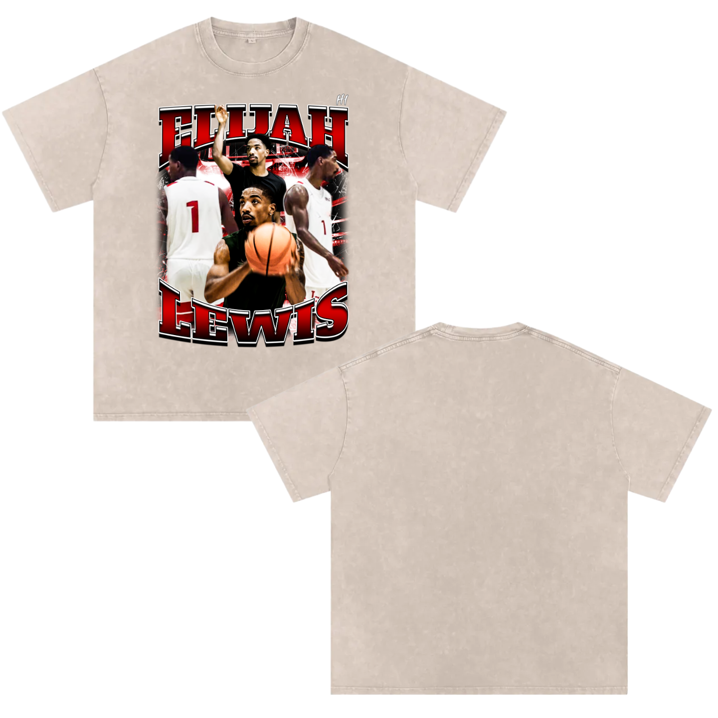 Elijah Lewis Heavyweight Oversized T-shirt