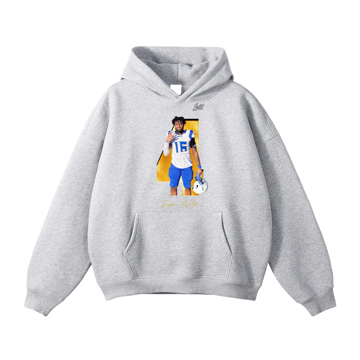 Jaylen Dollar Oversize Fleeced Hoodie