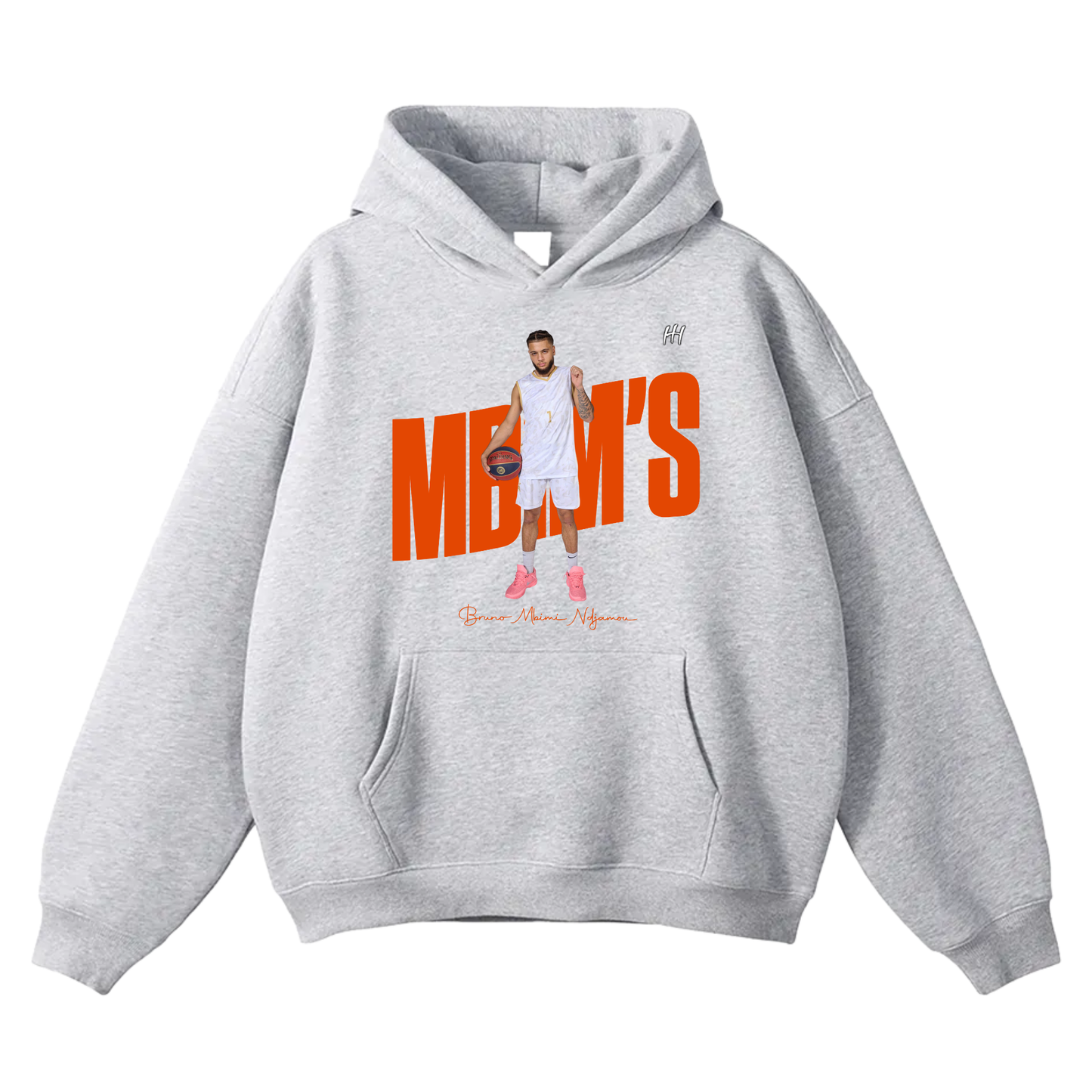 Bruno Mbimi Ndjamou Oversize Fleeced Hoodie