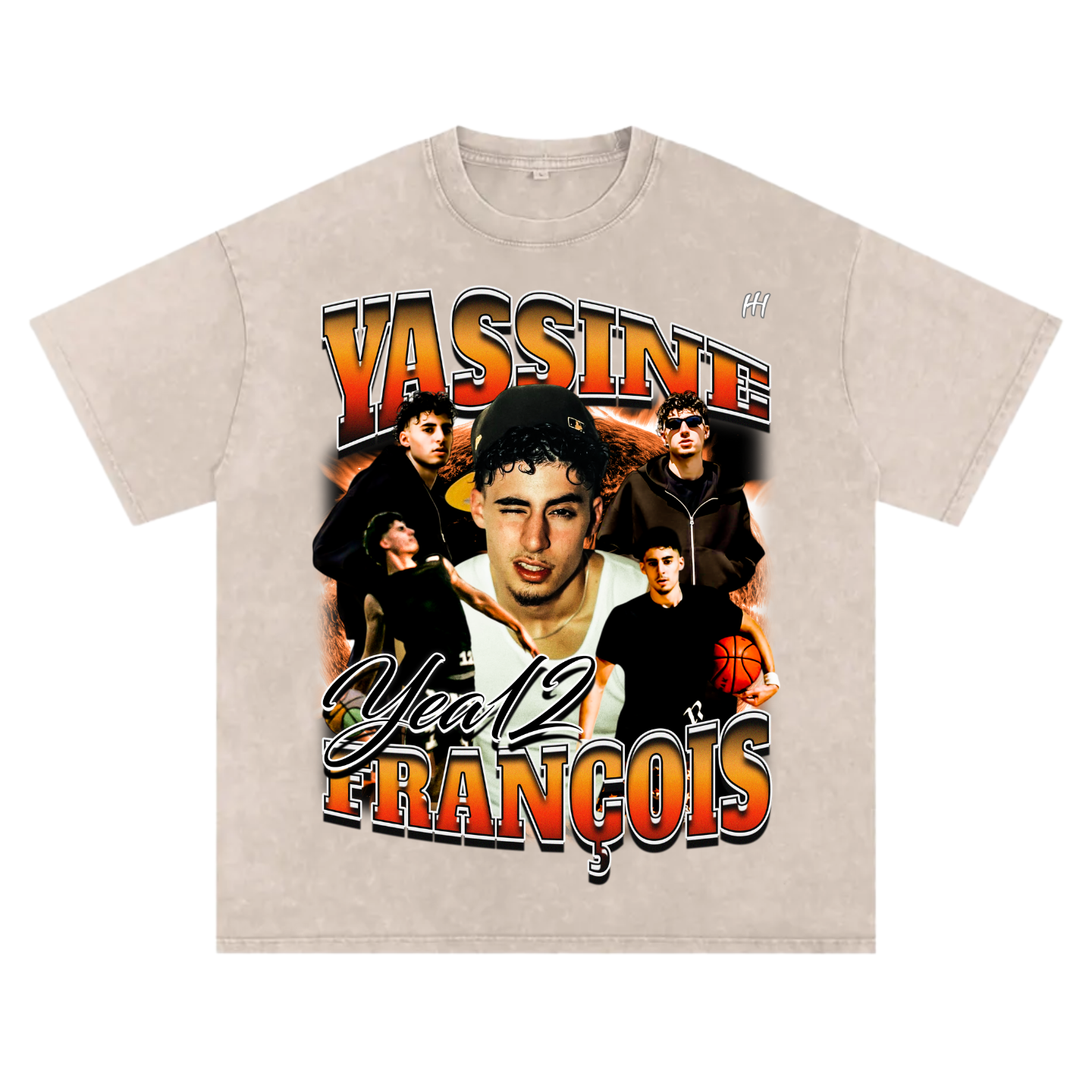 Yassine François Heavyweight Oversized T-shirt