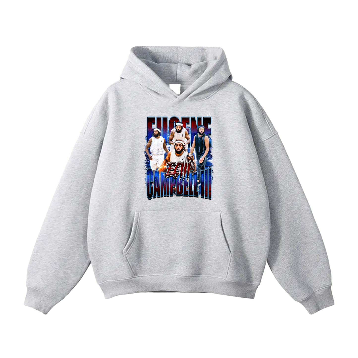 Eugene Campbell III Oversize Fleeced Hoodie