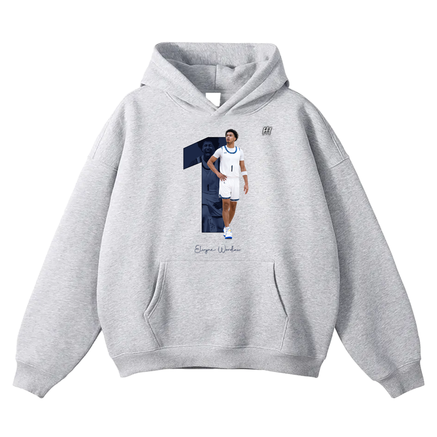 Elwyne Wordlaw Oversize Fleeced Hoodie