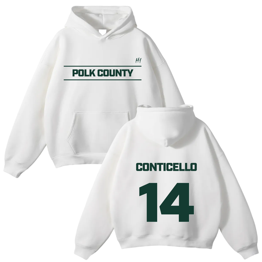 Alivia Conticello Oversize Fleeced Hoodie
