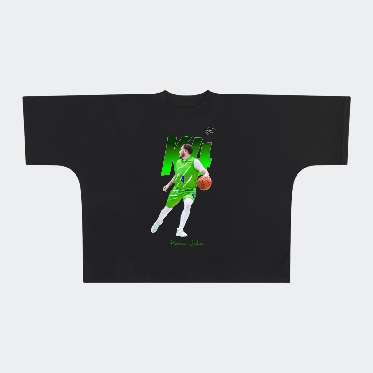 Kaden Leslie Premium Drop Shoulder/Boxy Tee