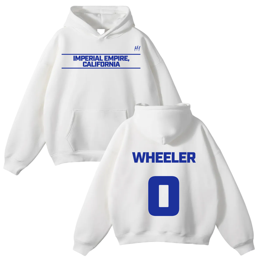 Stephan Wheeler Oversize Fleeced Hoodie