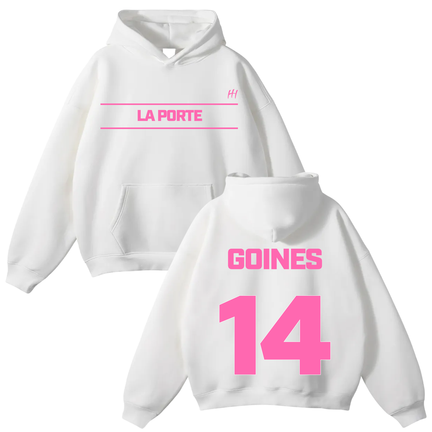 James Anthony Goines Oversize Fleeced Hoodie
