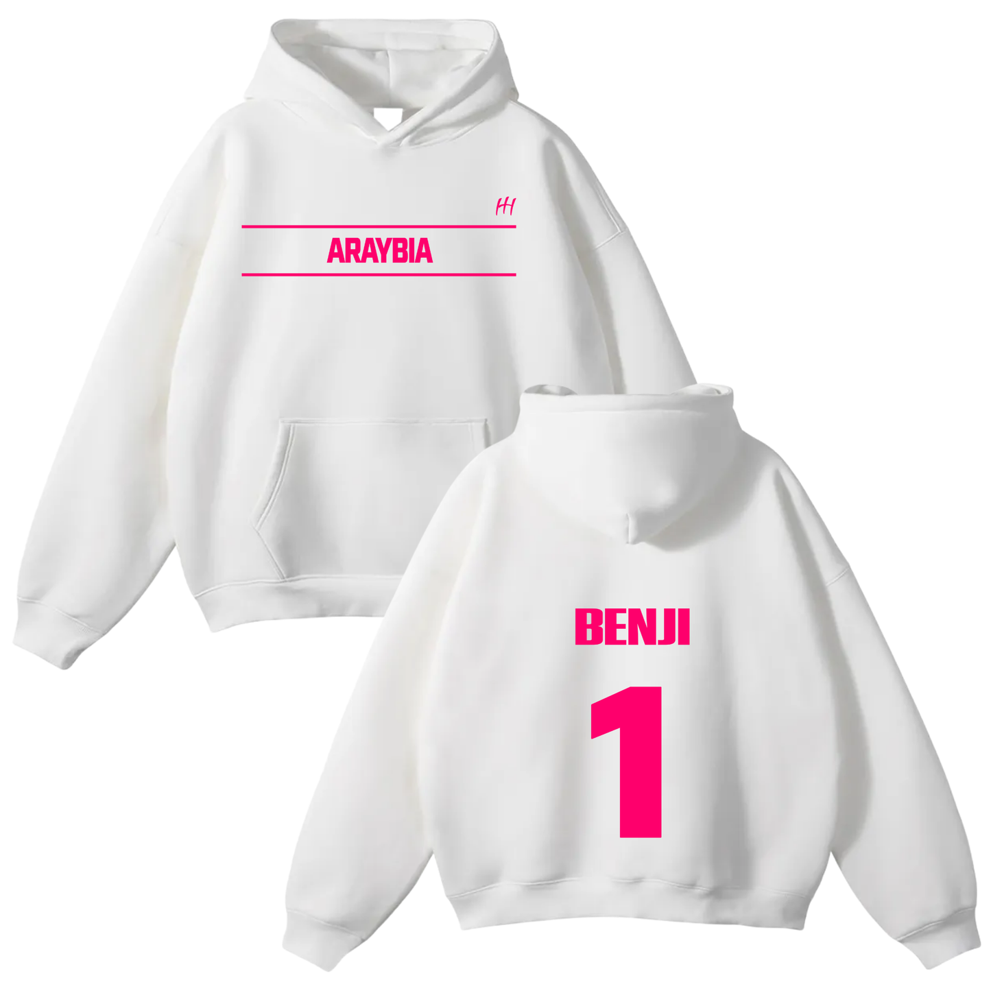 Araybia Oversize Fleeced Hoodie