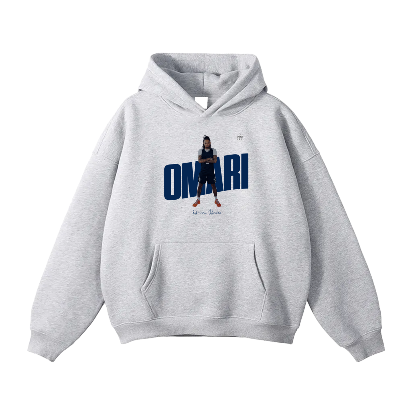 Omari Brooks Oversize Fleeced Hoodie