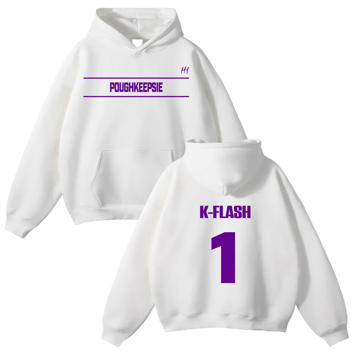 Khamani Hunter Oversize Fleeced Hoodie