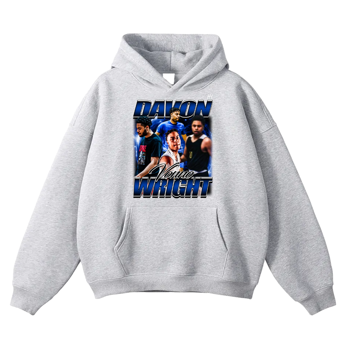 Davon Wright Oversize Fleeced Hoodie