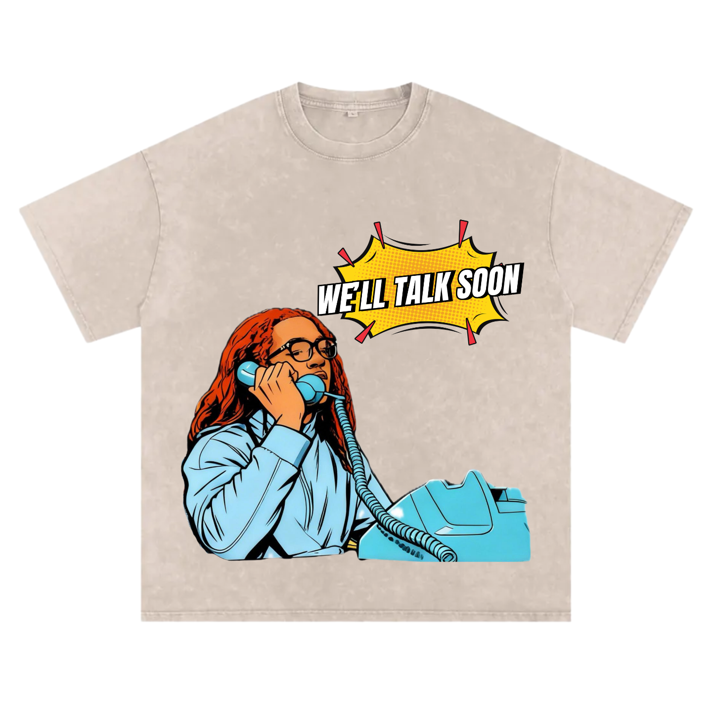 Ethan Royal Oversized T-shirt