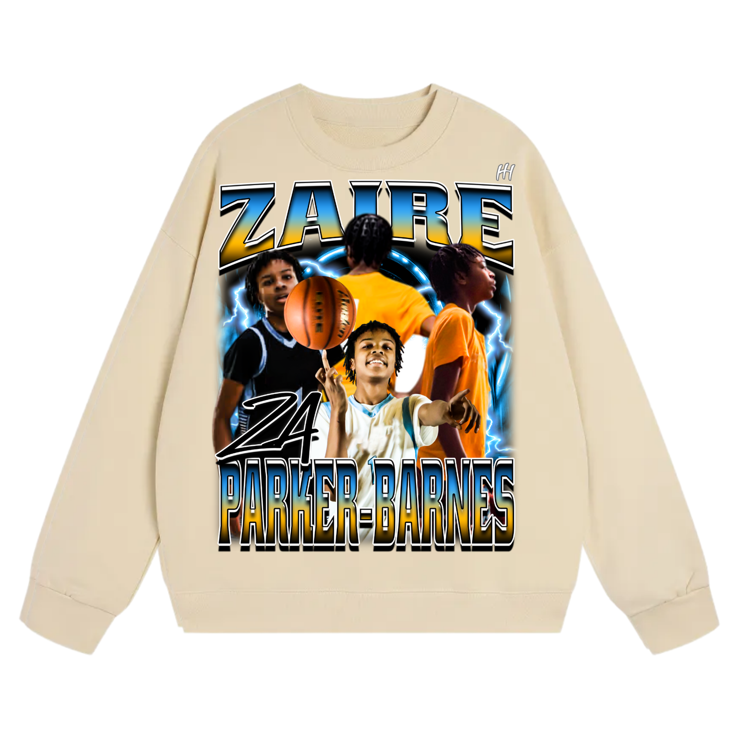 Zaire Parker-Barnes Heavyweight Crewneck Sweatshirt