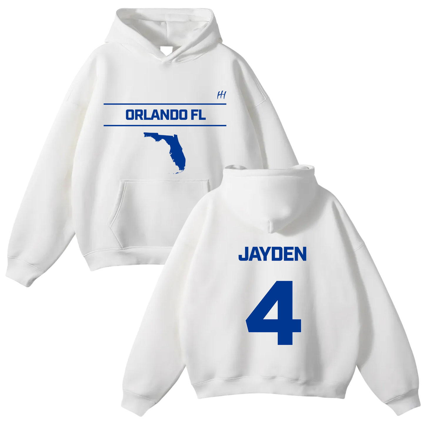 Jayden Alberty Oversize Fleeced Hoodie