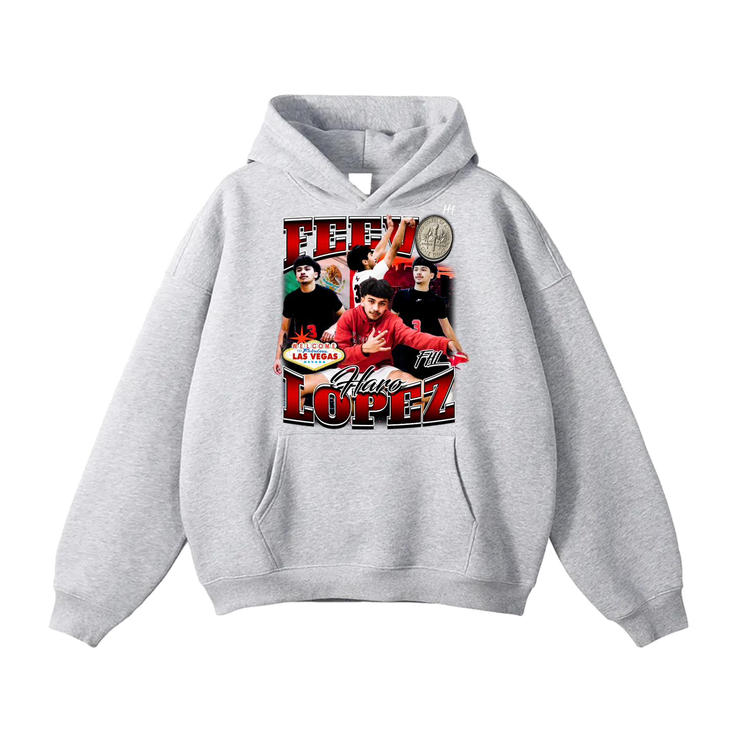 Feevo Haro Lopez Oversize Fleeced Hoodie